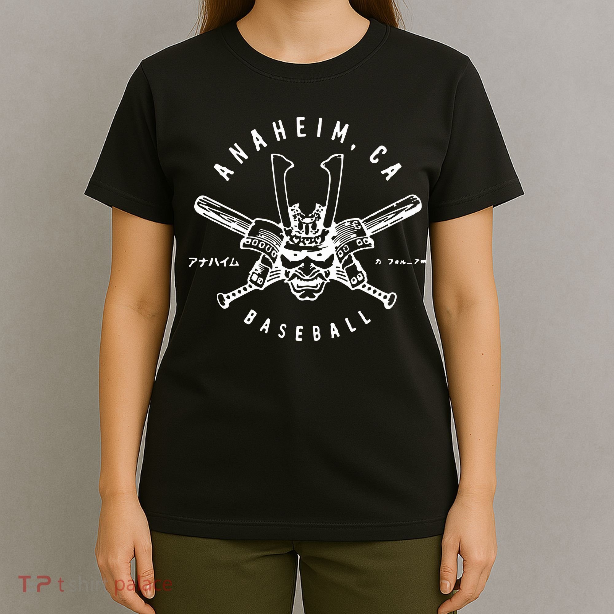 Angels Kabuto Anaheim Samurai Helmet T-Shirt