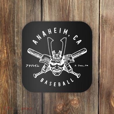 Angels Kabuto Anaheim Samurai Helmet Coaster