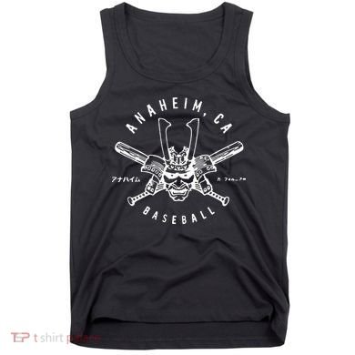 Angels Kabuto Anaheim Samurai Helmet Tank Top