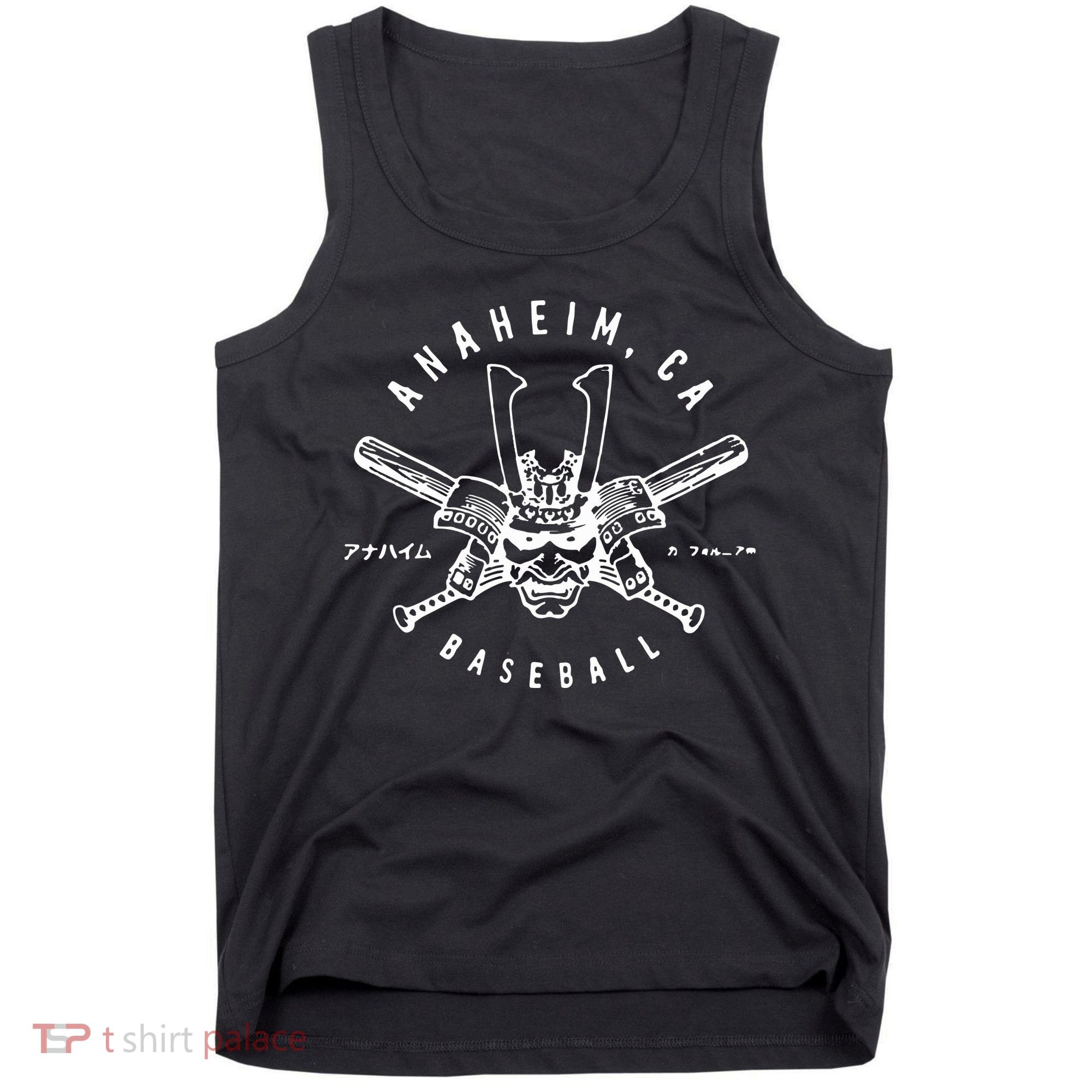 Angels Kabuto Anaheim Samurai Helmet Tank Top