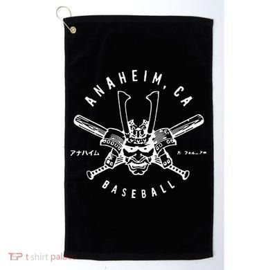 Angels Kabuto Anaheim Samurai Helmet Golf Towel