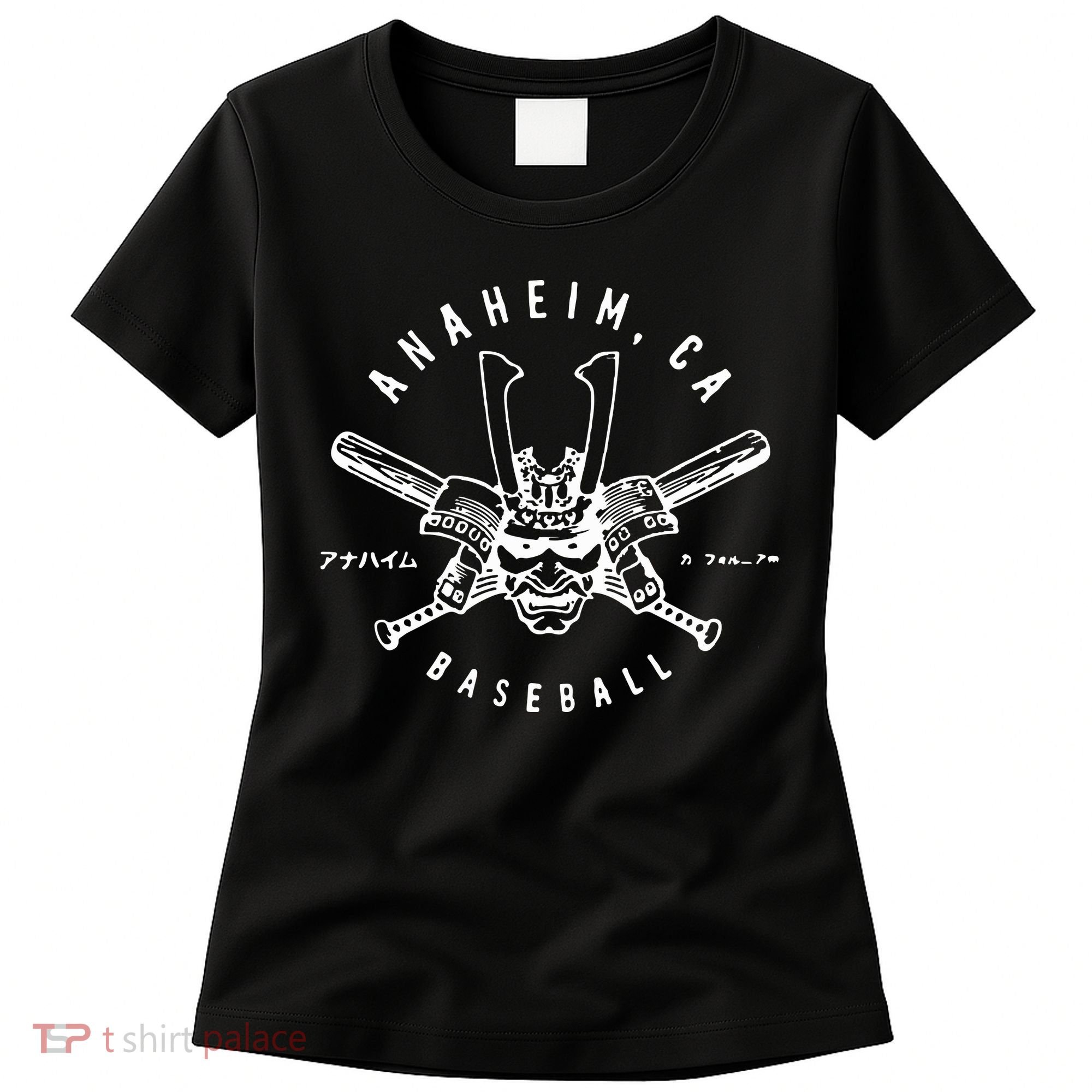 Angels Kabuto Anaheim Samurai Helmet Women's T-Shirt