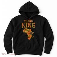 African King Art For Kente Cloth African Print Hoodie thumb 0