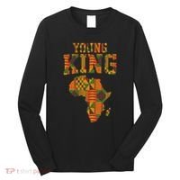 African King Art For Kente Cloth African Print Long Sleeve Shirt thumb 0