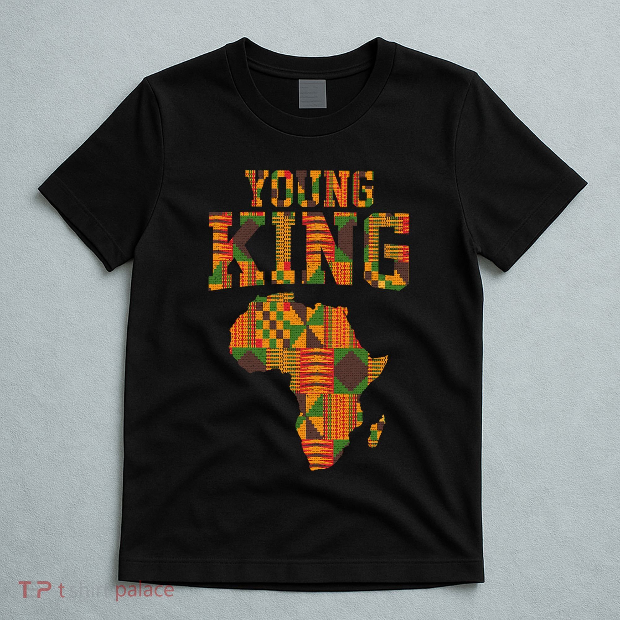 African King Art For Kente Cloth African Print T-Shirt