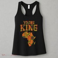 African King Art For Kente Cloth African Print Women's Tank Top thumb 3