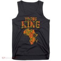 African King Art For Kente Cloth African Print Tank Top thumb 0