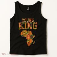 African King Art For Kente Cloth African Print Tank Top thumb 2