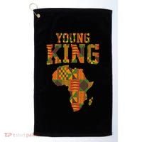 African King Art For Kente Cloth African Print Golf Towel thumb 0