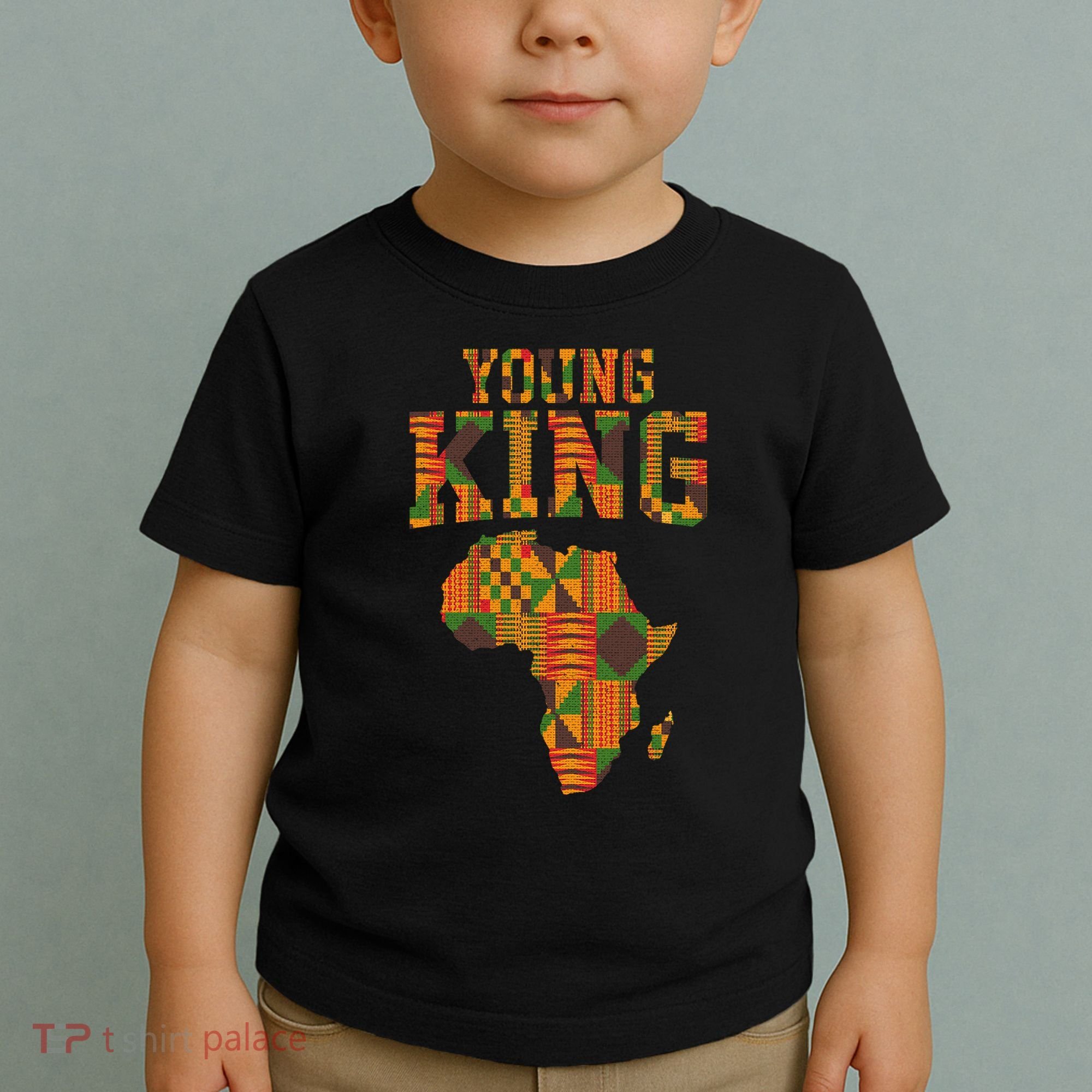 African King Art For Kente Cloth African Print Toddler T-Shirt