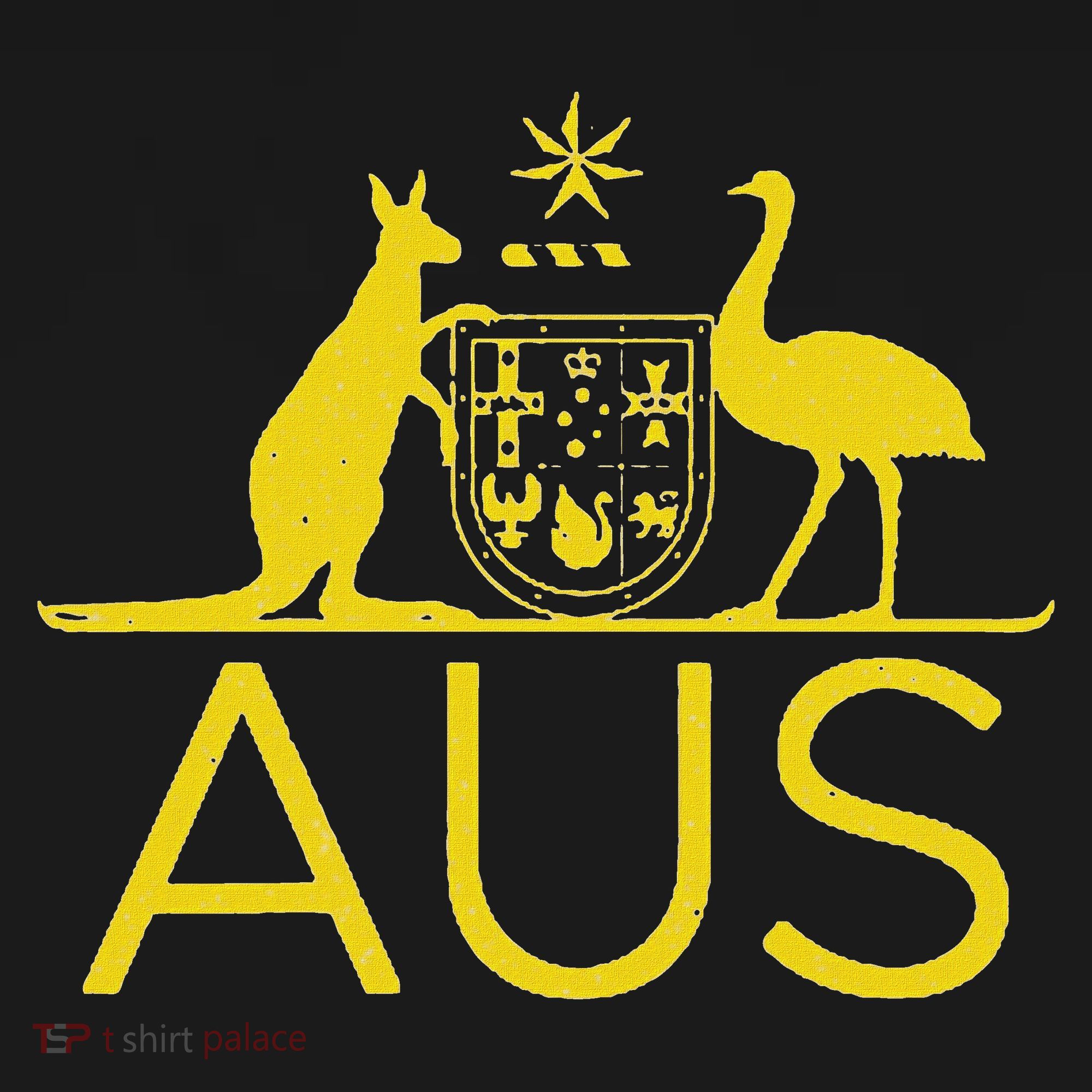 Australia Kangaroo And Emu Coat Of Arms Aus Aussie Sports Women's Hoodie