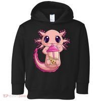 Axolotl Kawaii Anime Boba Tea Toddler Hoodie thumb 0