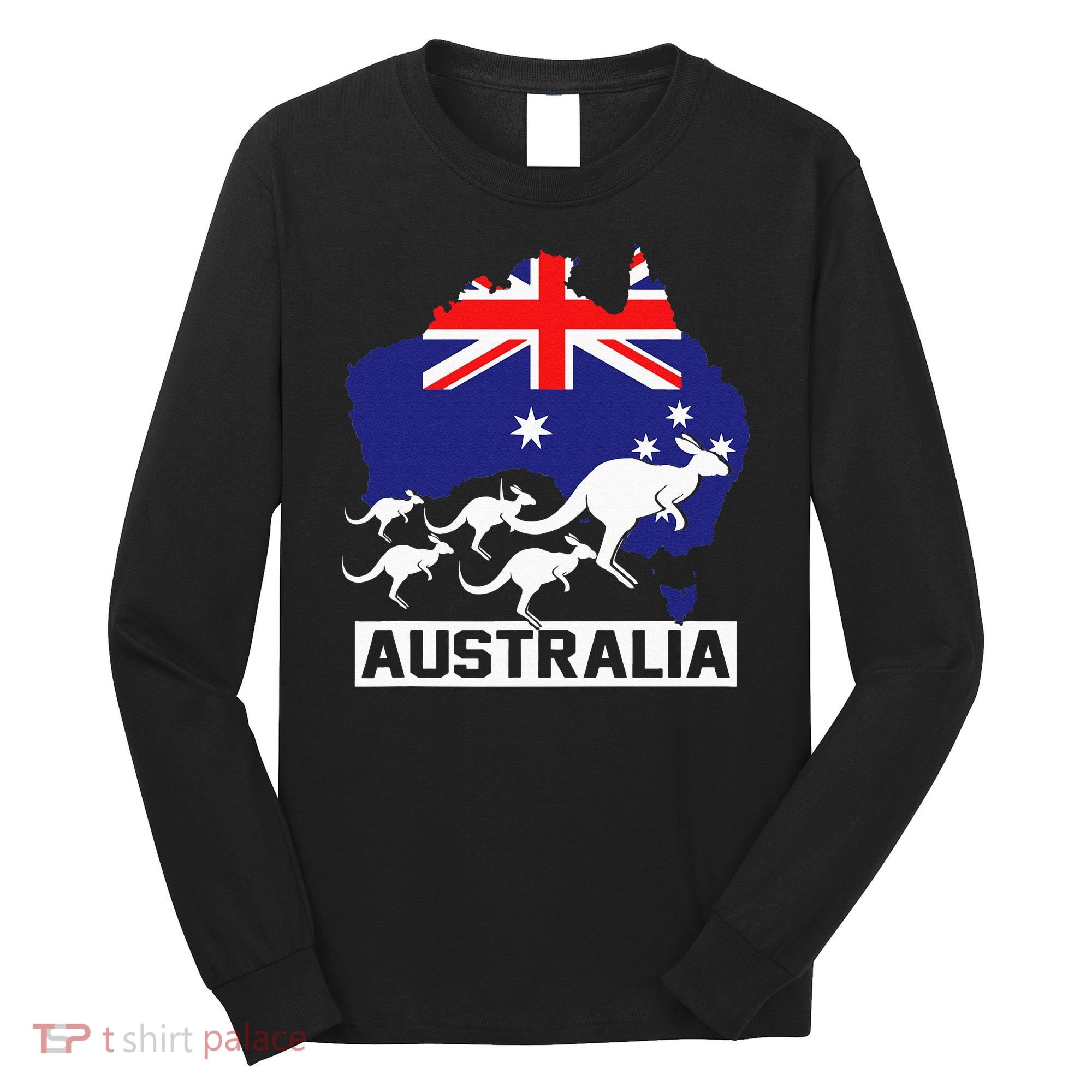Australia Kangaroo Long Sleeve Shirt