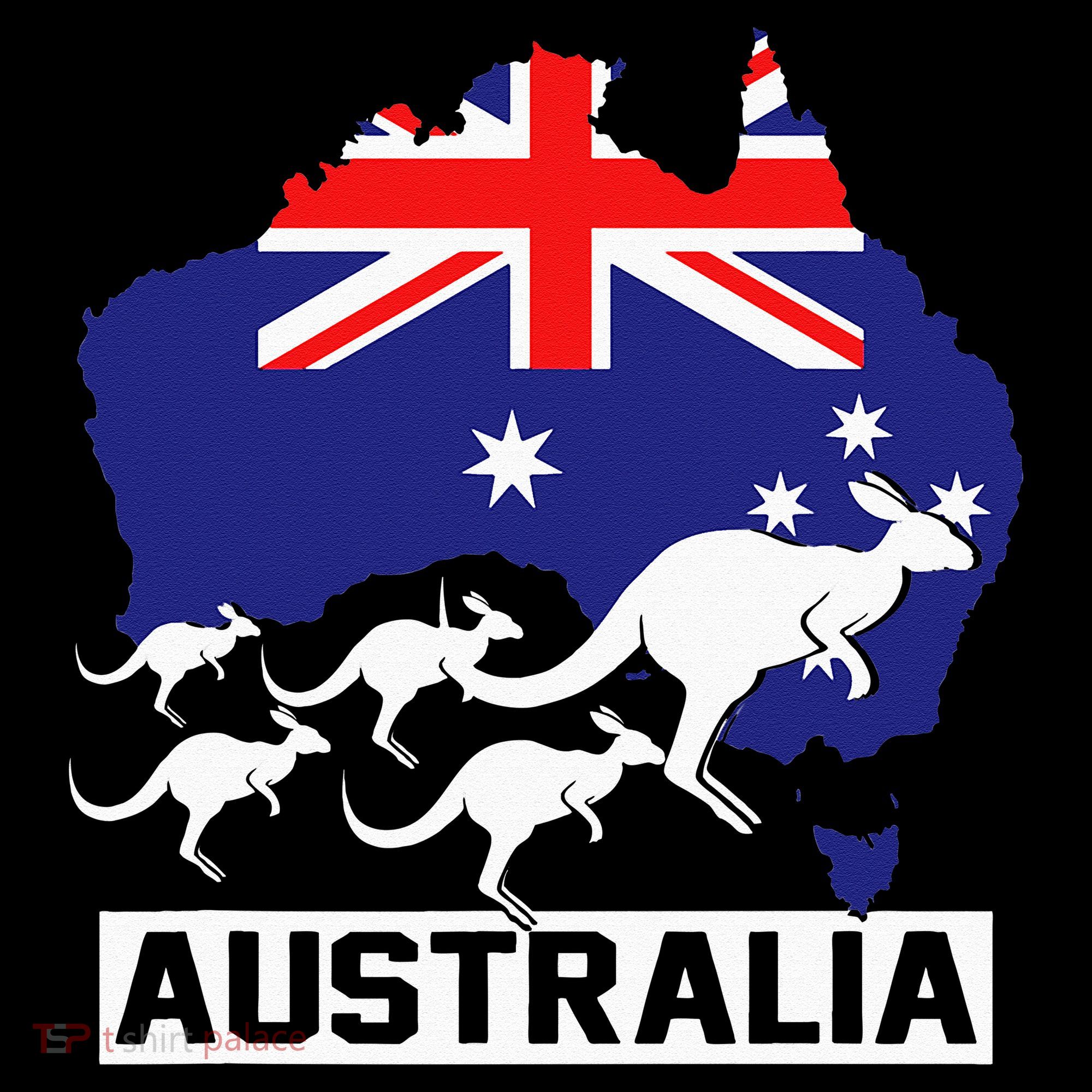 Australia Kangaroo Long Sleeve Shirt