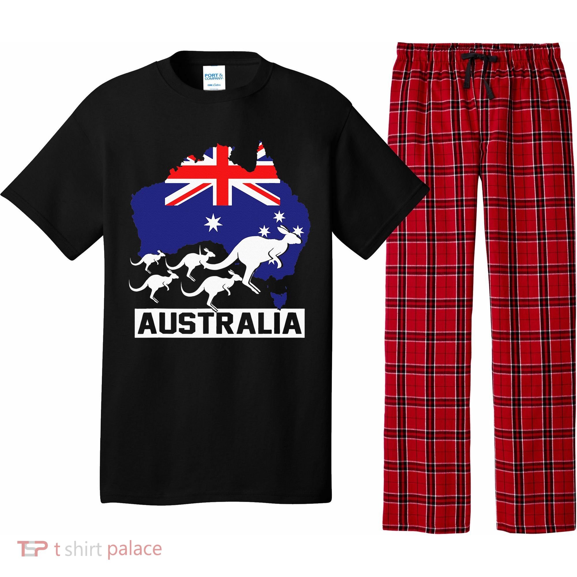 Australia Kangaroo Pajama Set