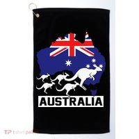 Australia Kangaroo Golf Towel thumb 0