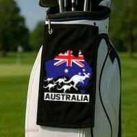 Australia Kangaroo Golf Towel thumb 2