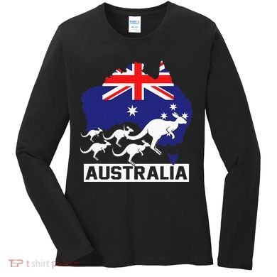 Australia Kangaroo Women's Long Sleeve Shirt