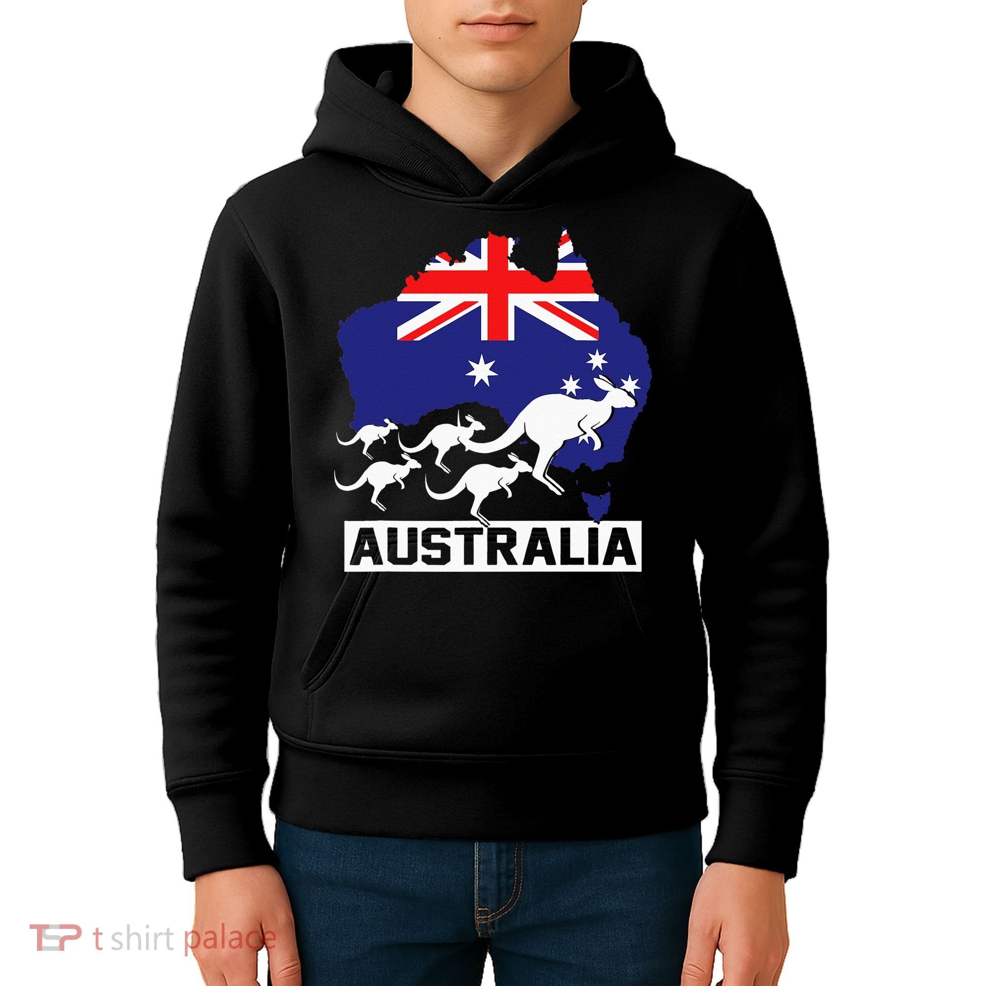 Australia Kangaroo Kids Hoodie