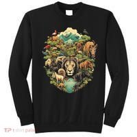 Animal Kingdom Animal Lover Nature Forest Sweatshirt thumb 0