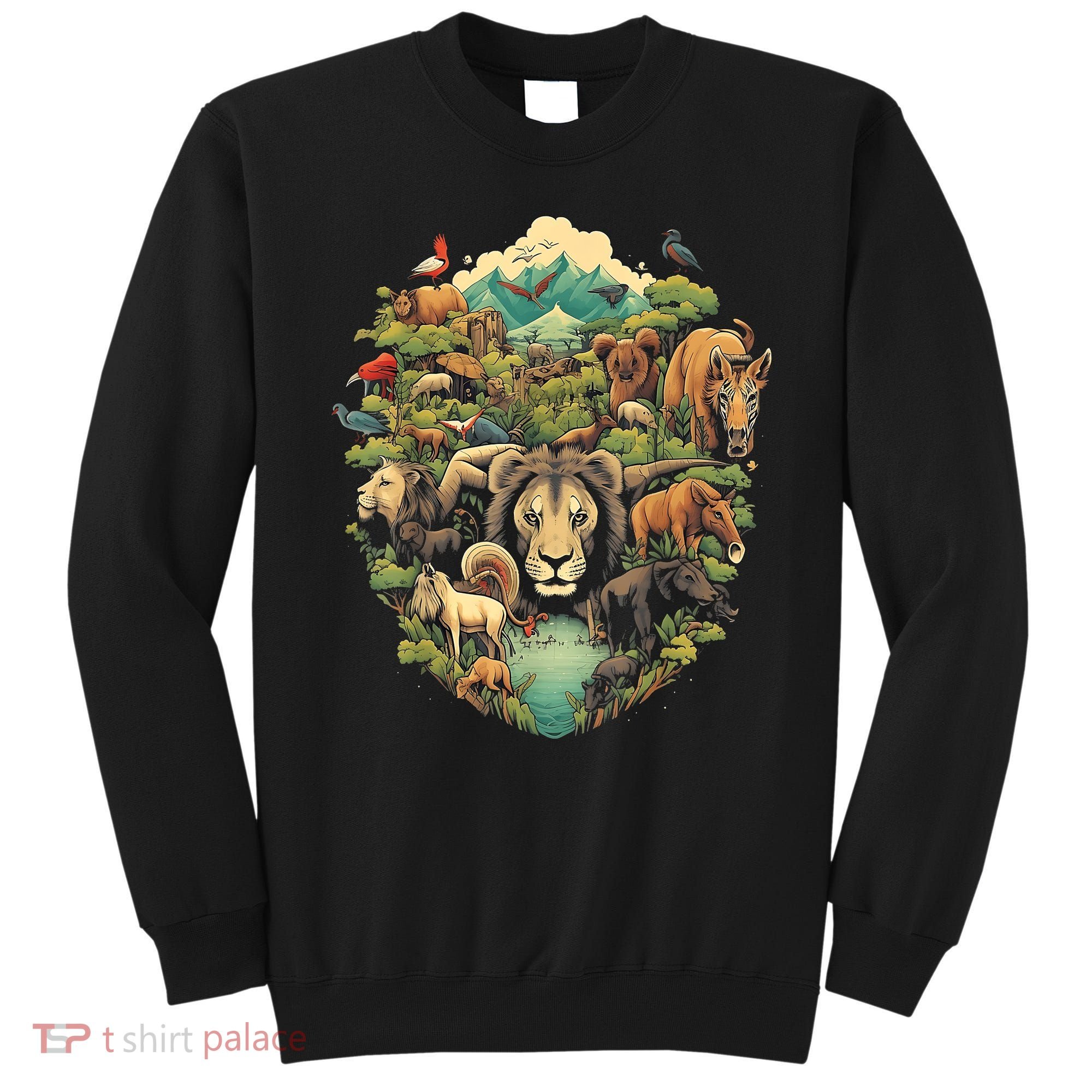 Animal Kingdom Animal Lover Nature Forest Sweatshirt