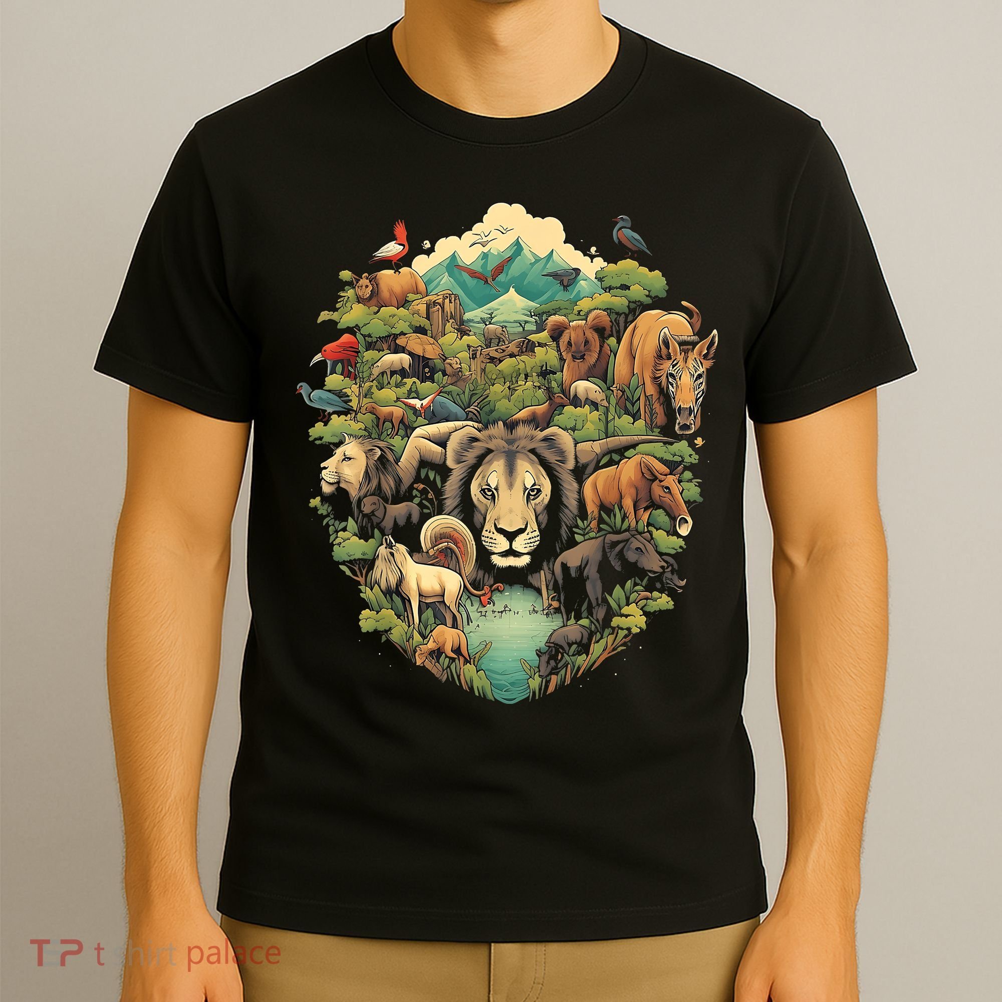 Animal Kingdom Animal Lover Nature Forest T-Shirt
