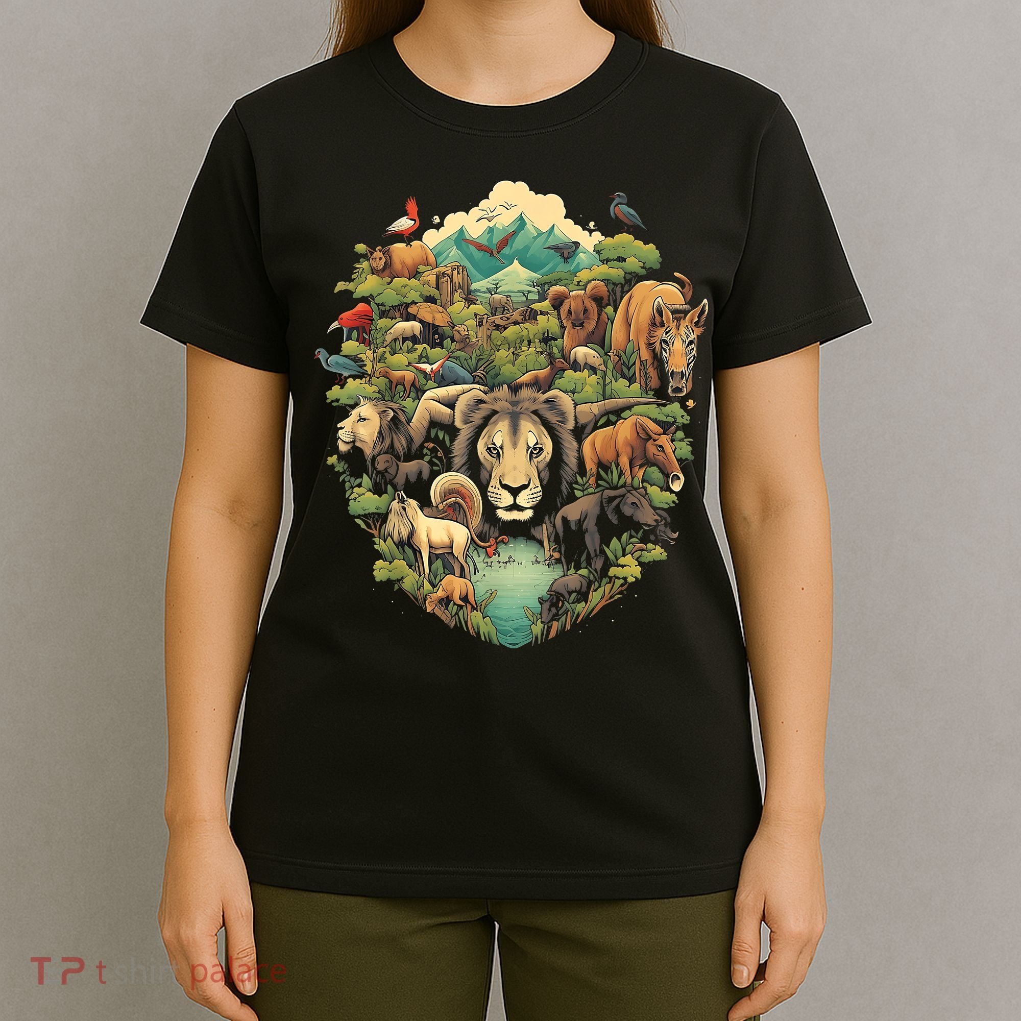 Animal Kingdom Animal Lover Nature Forest T-Shirt