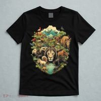 Animal Kingdom Animal Lover Nature Forest T-Shirt thumb 5