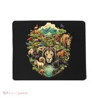 Animal Kingdom Animal Lover Nature Forest Mousepad thumb 0