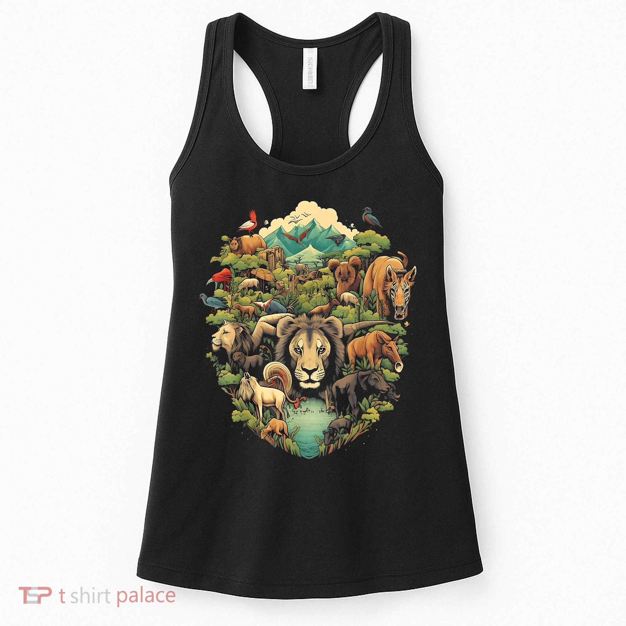 Animal Kingdom Animal Lover Nature Forest Women's Tank Top