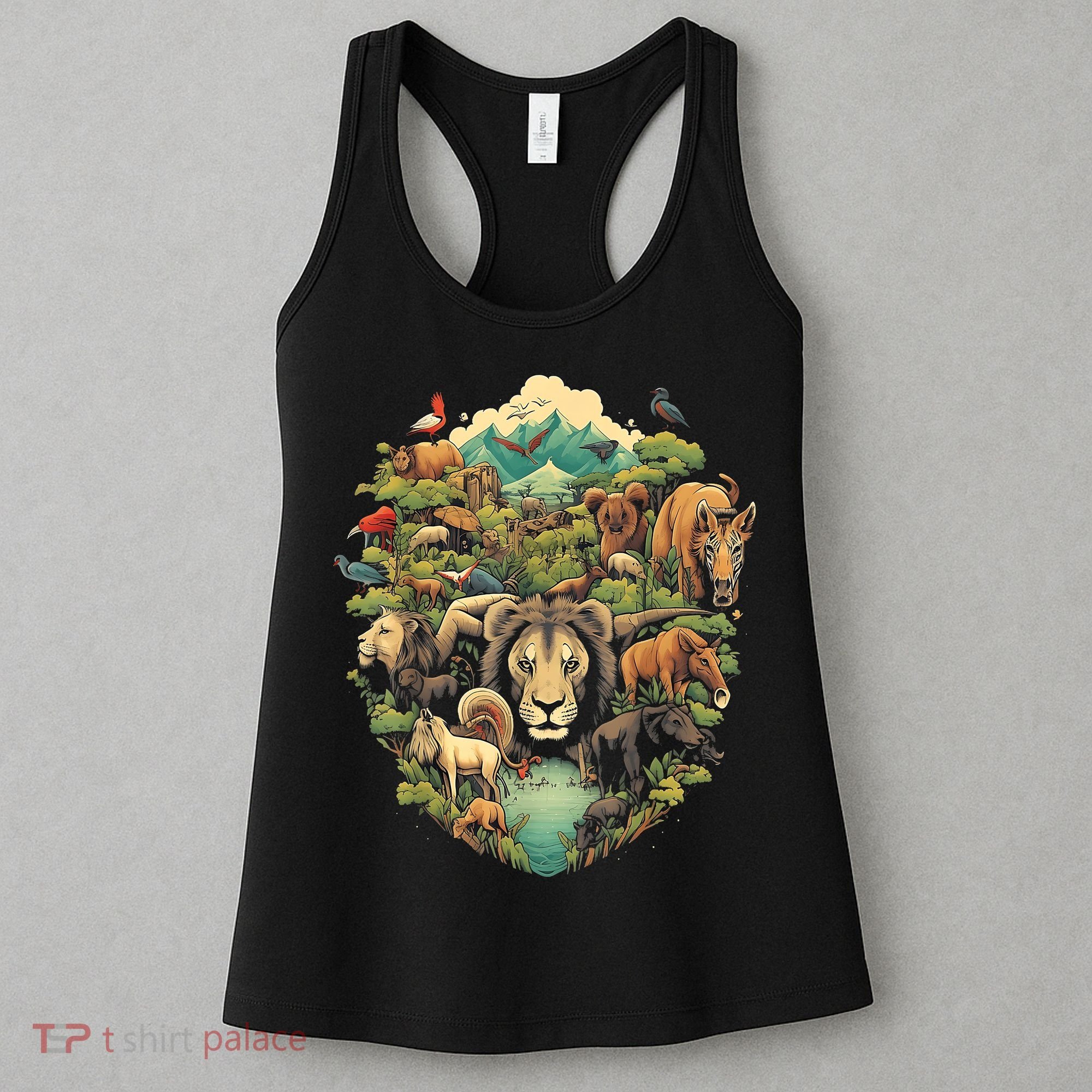 Animal Kingdom Animal Lover Nature Forest Women's Tank Top