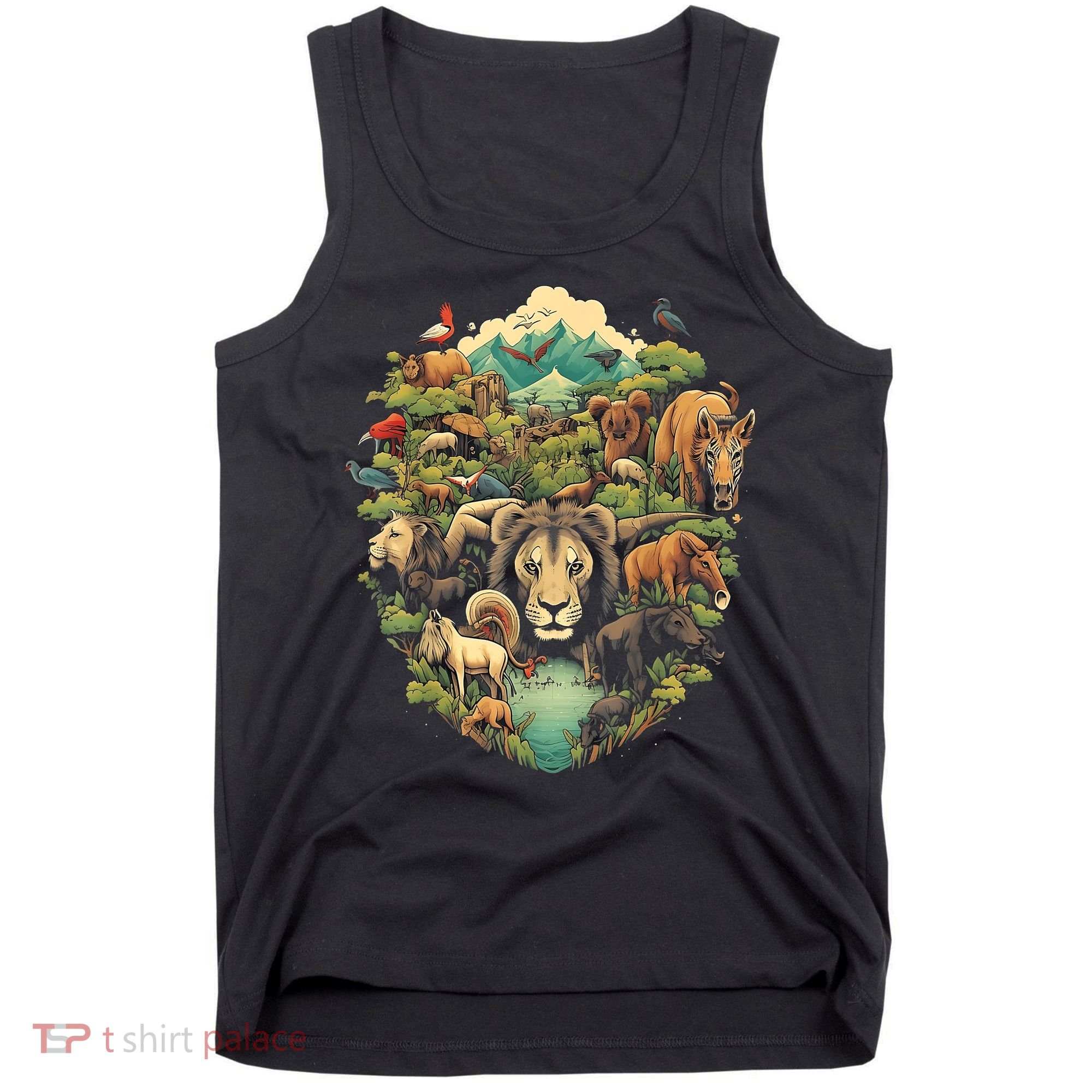 Animal Kingdom Animal Lover Nature Forest Tank Top