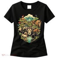Animal Kingdom Animal Lover Nature Forest Women's T-Shirt thumb 0