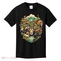 Animal Kingdom Animal Lover Nature Forest Kids T-Shirt thumb 0