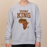 African King Art Kente Cloth African Print Women's Sweatshirt thumb 0