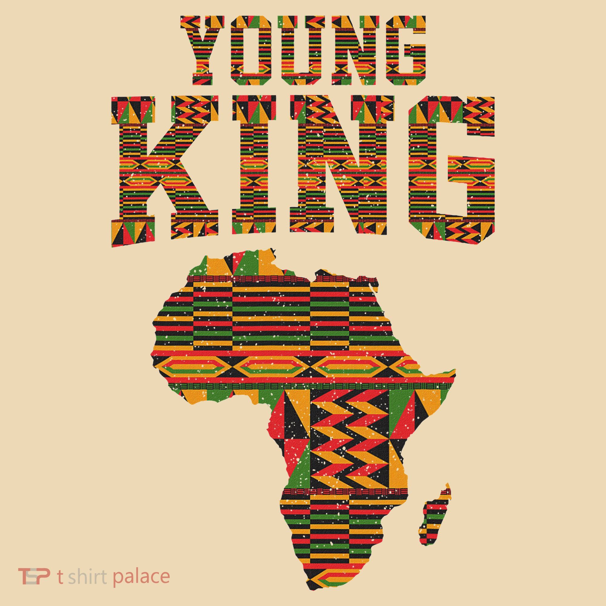 African King Art Kente Cloth African Print Tote Bag