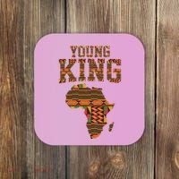 African King Art Kente Cloth African Print Coaster thumb 0
