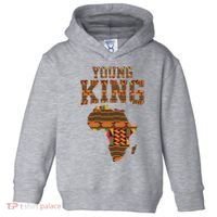 African King Art Kente Cloth African Print Toddler Hoodie thumb 0