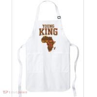 African King Art Kente Cloth African Print Apron thumb 0