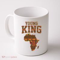 African King Art Kente Cloth African Print Coffee Mug thumb 0