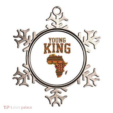 African King Art Kente Cloth African Print Ornament