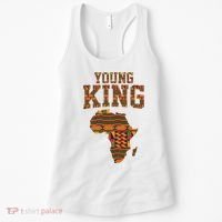 African King Art Kente Cloth African Print Women's Tank Top thumb 0