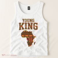 African King Art Kente Cloth African Print Tank Top thumb 2