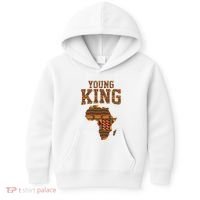 African King Art Kente Cloth African Print Kids Hoodie thumb 0