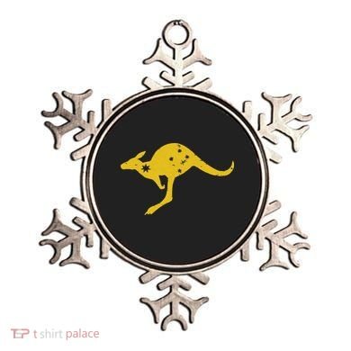 AUSTRALIA KANGAROO AUSSIE ROO FLAG ROUNDEL SPORTS MILITARY Ornament