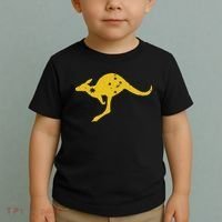 AUSTRALIA KANGAROO AUSSIE ROO FLAG ROUNDEL SPORTS MILITARY Toddler T-Shirt thumb 2