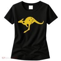 AUSTRALIA KANGAROO AUSSIE ROO FLAG ROUNDEL SPORTS MILITARY Women's T-Shirt thumb 0