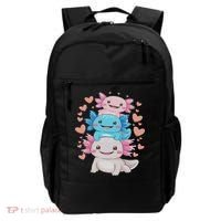 Axolotl Kawaii Anime Cute Axolotls Backpack thumb 0