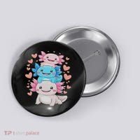 Axolotl Kawaii Anime Cute Axolotls Button thumb 0