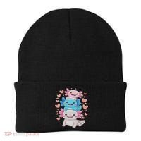 Axolotl Kawaii Anime Cute Axolotls Beanie thumb 0